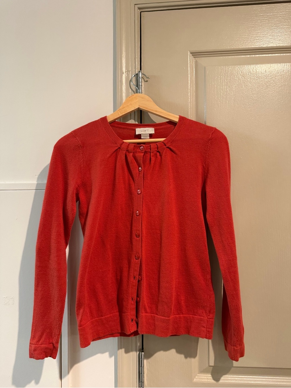 LOFT Muted Orange Long Sleeve